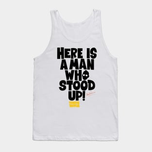 Taxi Driver 'Here Is a Man Who Stood Up ‚ Shirt Design - Martin Scorsese Classic Tank Top